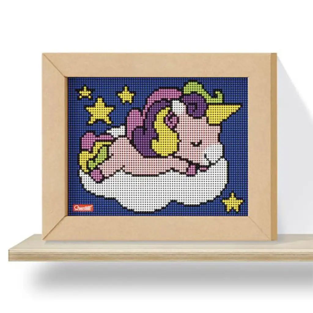 imagen de Quercetti: Pixel Art 4 Kawaii Unicornio de puntos 2