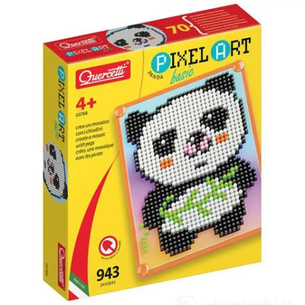 imagen de Quercetti: Pixel Art Panda puntos 1
