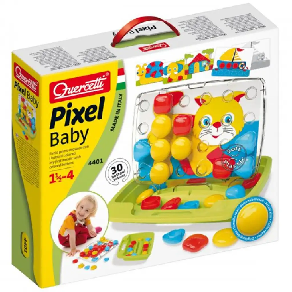 imagen de Quercetti: Pixel Baby gigante set de puntos 1