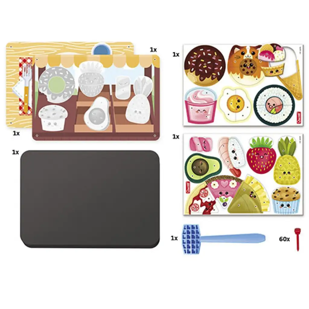 imagen de Quercetti: Play Creativo Tap Tap alimentos juego creativo 4
