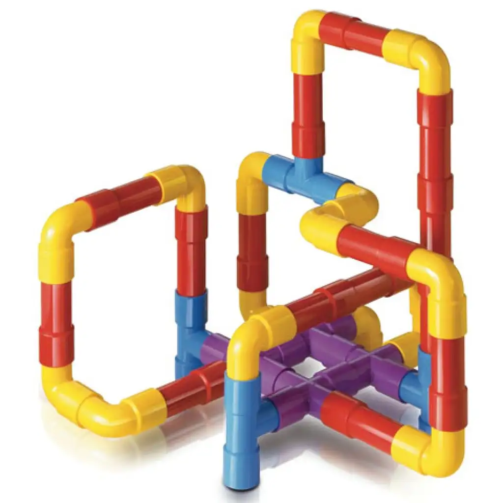imagen de Quercetti: Set de juego de construcción de tubos Tubation de 40 piezas 2