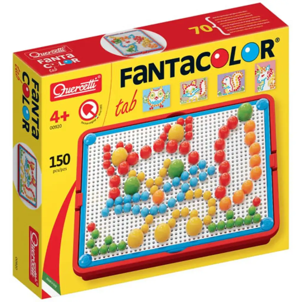 imagen de Quercetti: Set de puntos de colores de 150 piezas 1