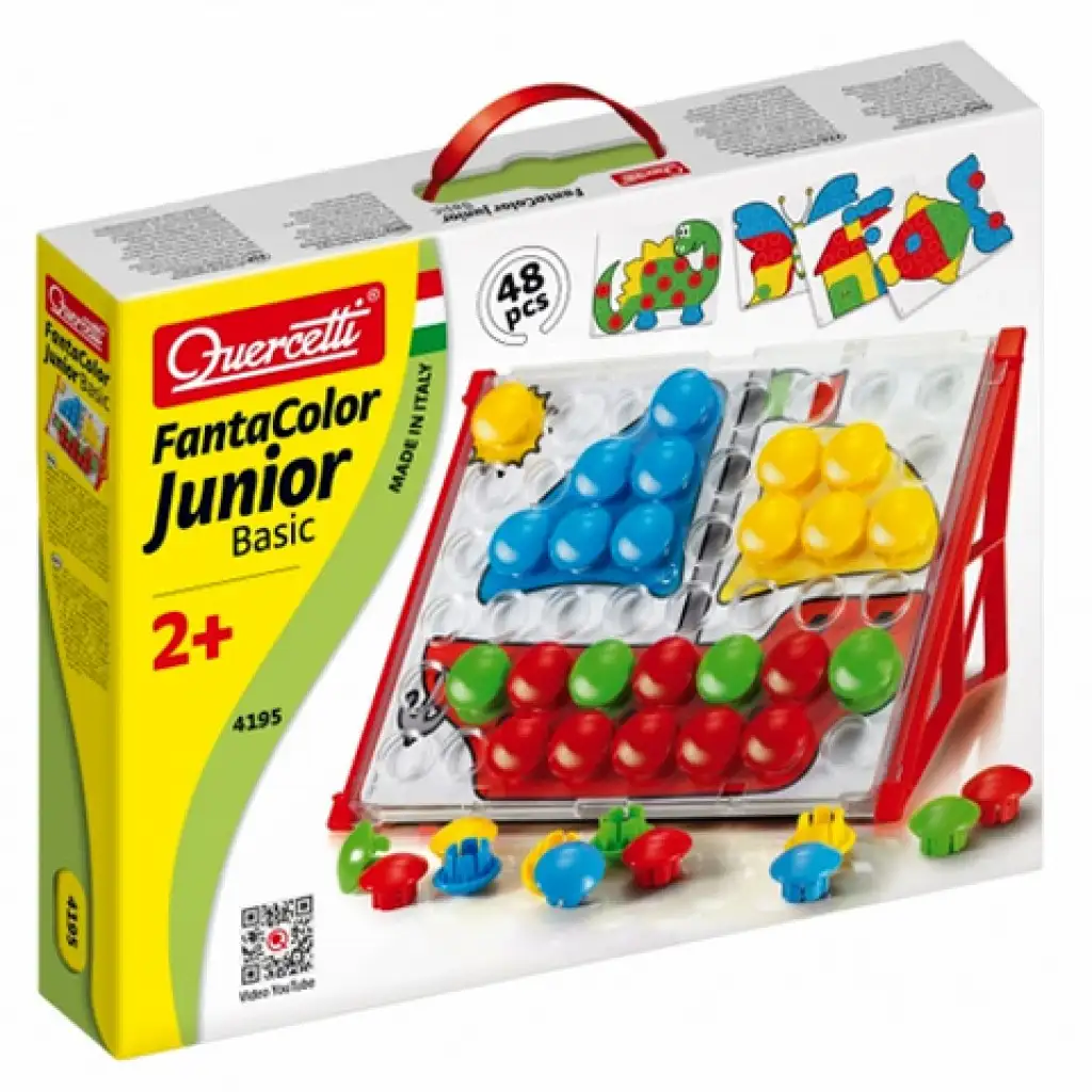 imagen de Quercetti: Set de puntos Junior - Barco 48 piezas 1