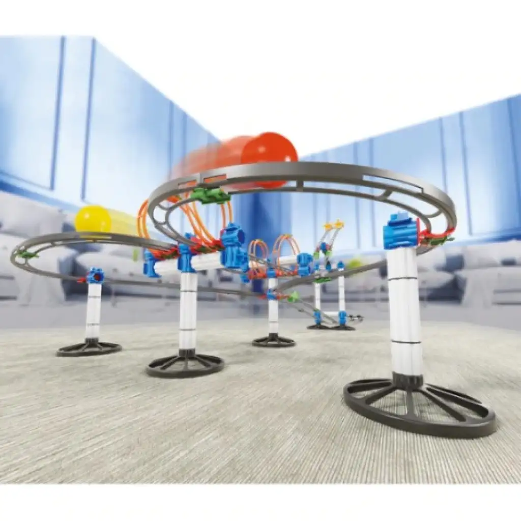 imagen de Quercetti: Skyrail League set de pista de canicas de 166 piezas 2
