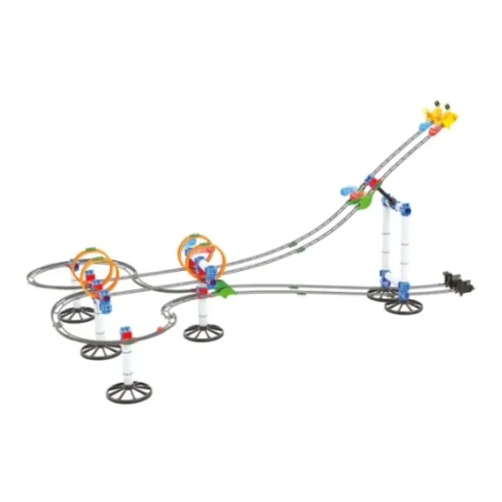 imagen de Quercetti: Skyrail League set de pista de canicas de 166 piezas 4
