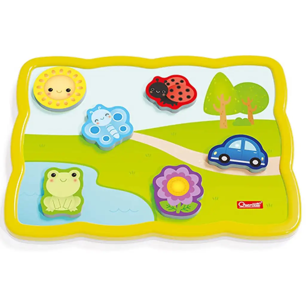 imagen de Quercetti: Smart imanes puzzle Primeras palabras y colores 3