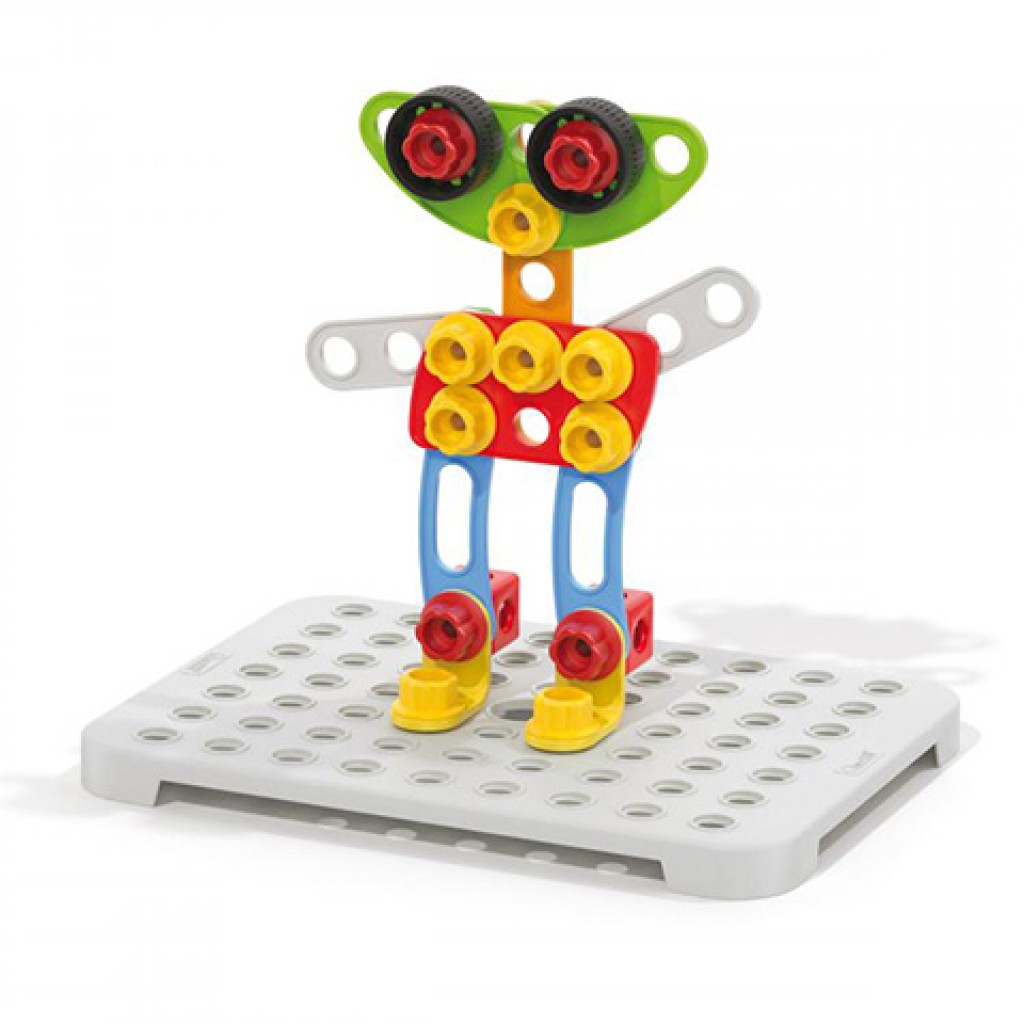 imagen de Quercetti: Tecno Jumbo kit de construcción para principiantes 52 piezas 3