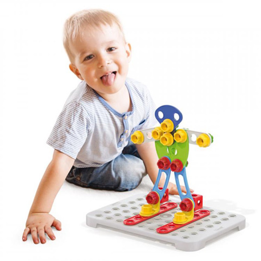 imagen de Quercetti: Tecno Jumbo kit de construcción para principiantes 52 piezas 5