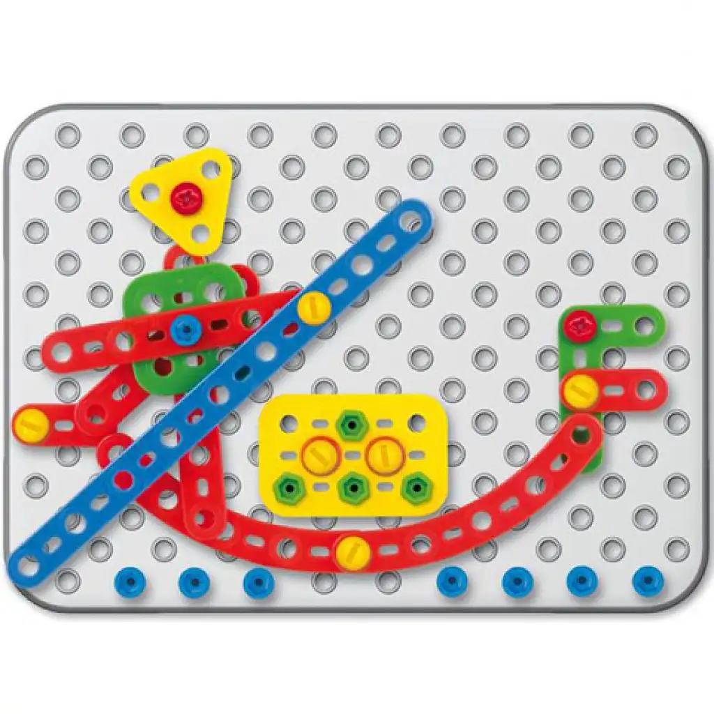 imagen de Quercetti: Tecno Toolbox juego de construcción de plástico 320 piezas 3