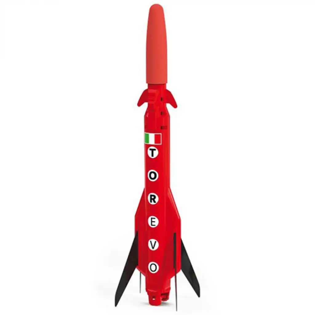 imagen de Quercetti: Tor Evo cohete rojo de juguete 2