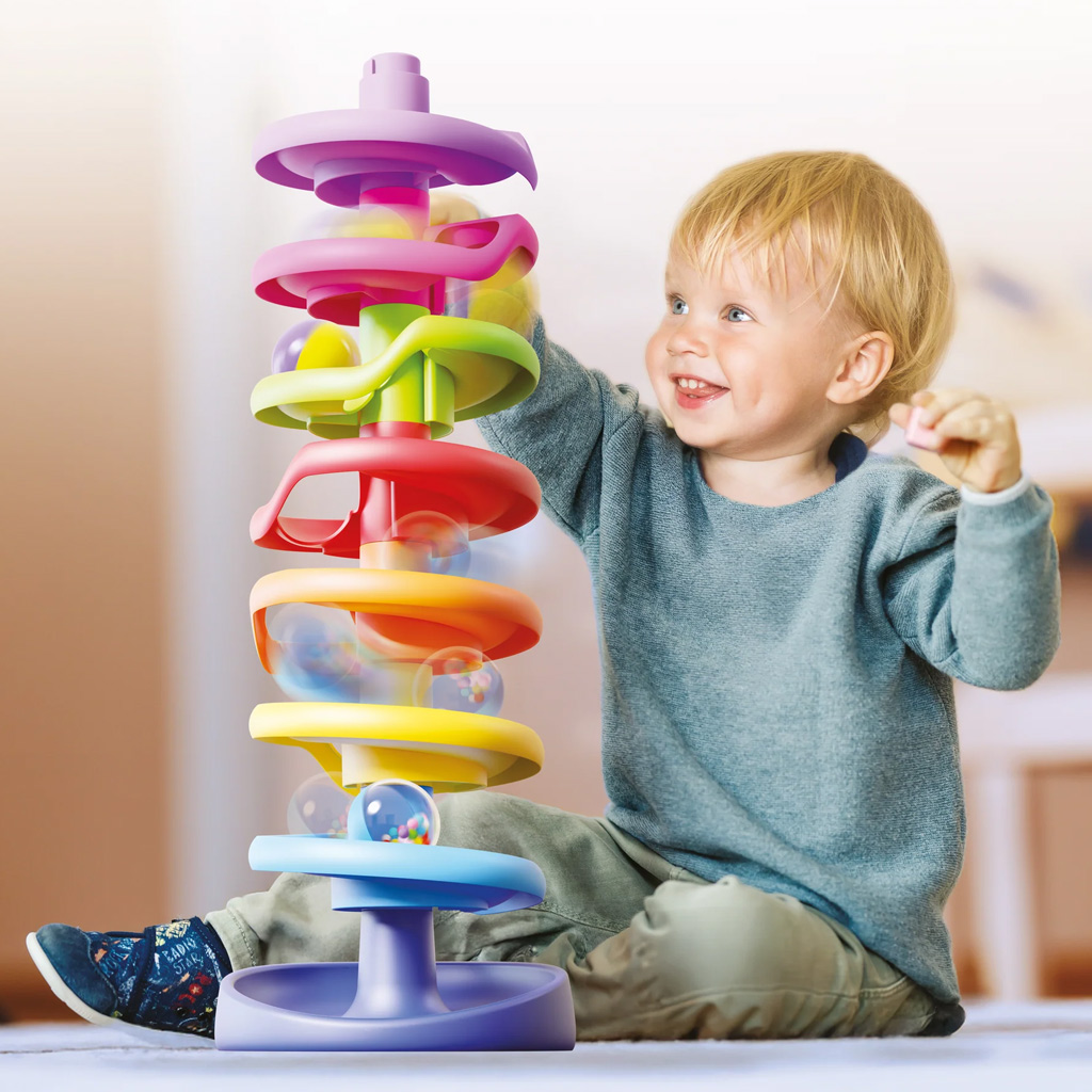 imagen de Quercetti: Torre espiral de canicas set de 10 piezas 4