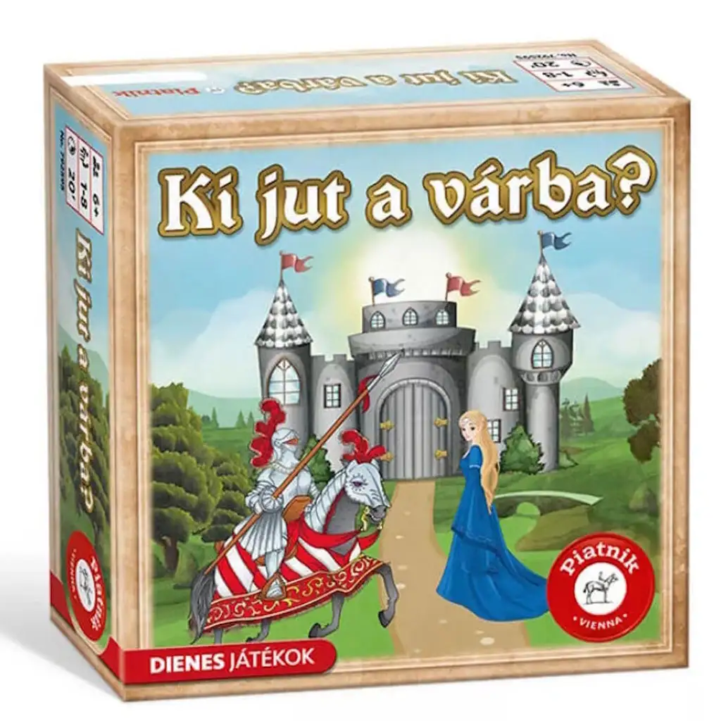 imagen de ¿Quién llega al castillo? juego de mesa - Piatnik 1