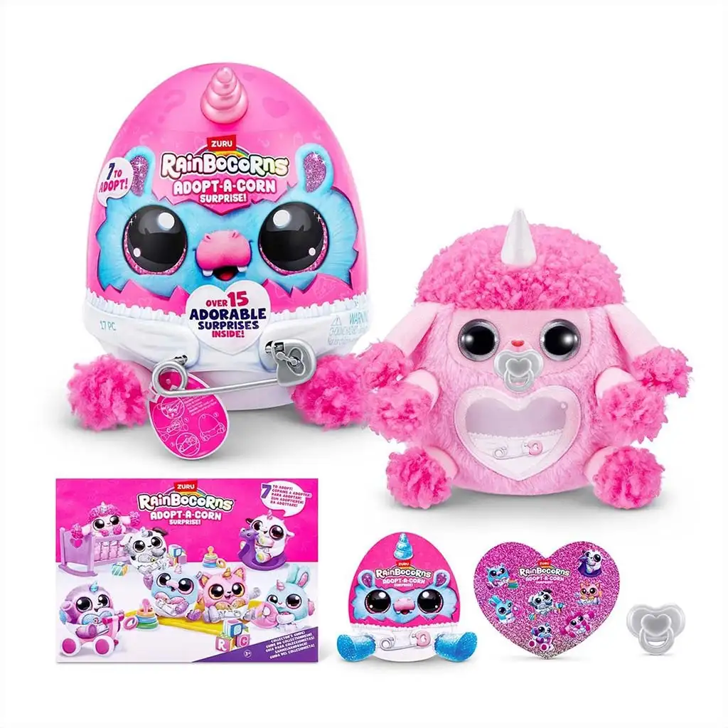 imagen de Rainbocorns: Adopt-a-Corn figura de peluche sorpresa en varias versiones 1ud 10