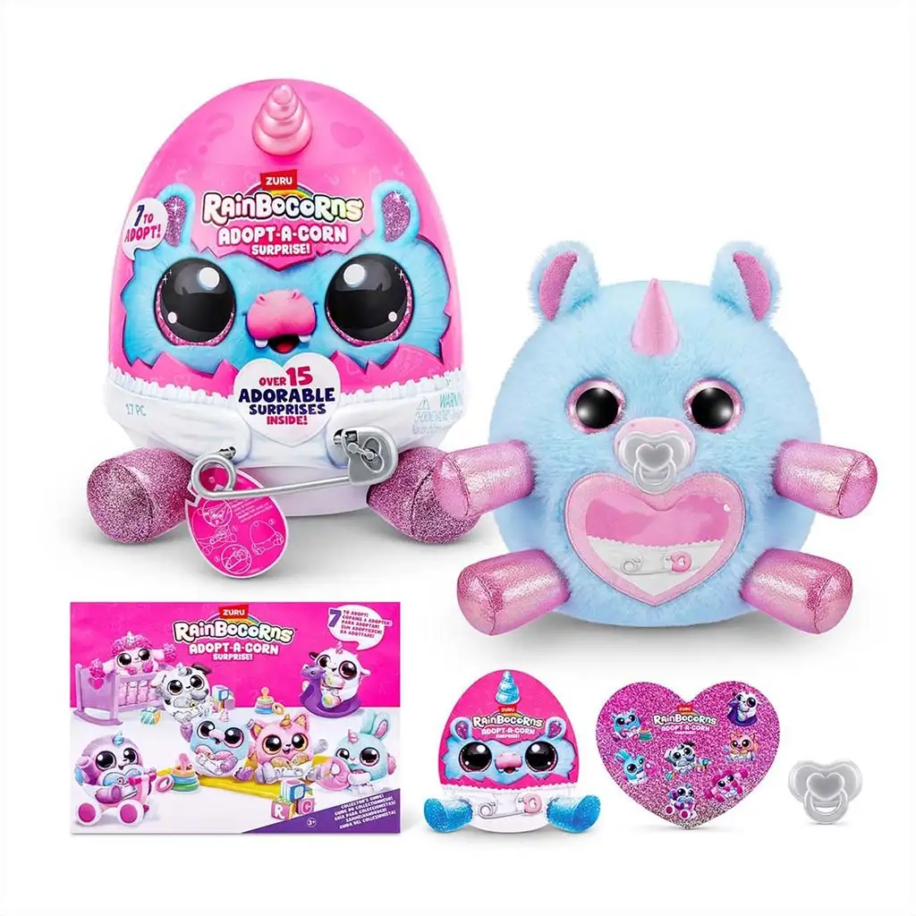 imagen de Rainbocorns: Adopt-a-Corn figura de peluche sorpresa en varias versiones 1ud 11