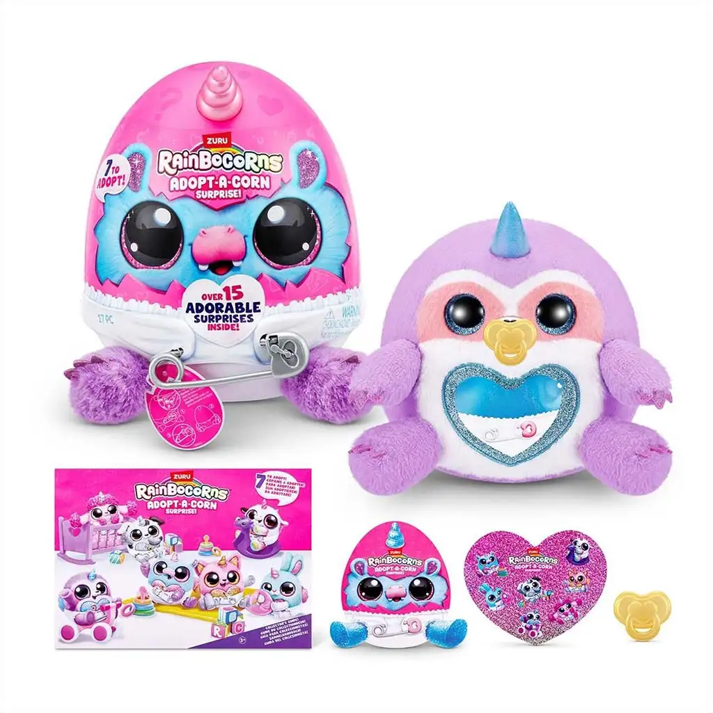 imagen de Rainbocorns: Adopt-a-Corn figura de peluche sorpresa en varias versiones 1ud 8