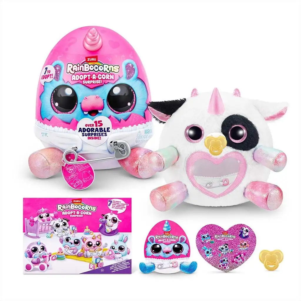 imagen de Rainbocorns: Adopt-a-Corn figura de peluche sorpresa en varias versiones 1ud 9