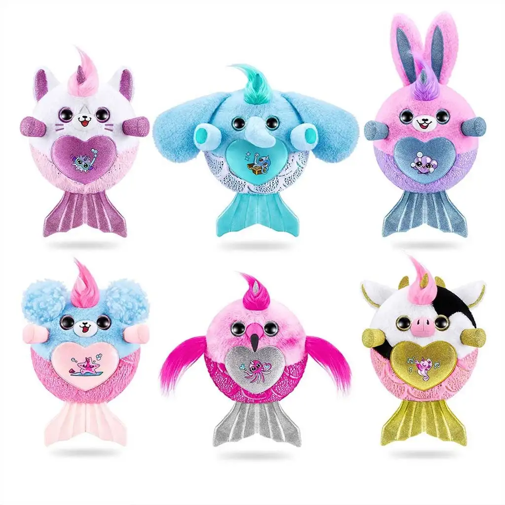 imagen de Rainbocorns: Mermaidcorn S5 Huevo sorpresa figura de peluche sellokornis en varias versiones 1ud 2