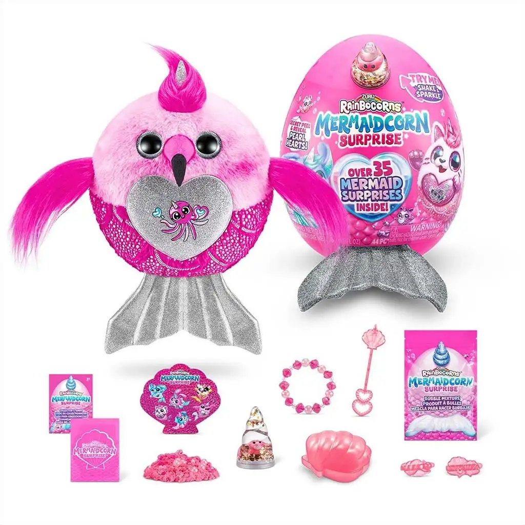 imagen de Rainbocorns: Mermaidcorn S5 Huevo sorpresa figura de peluche sellokornis en varias versiones 1ud 8