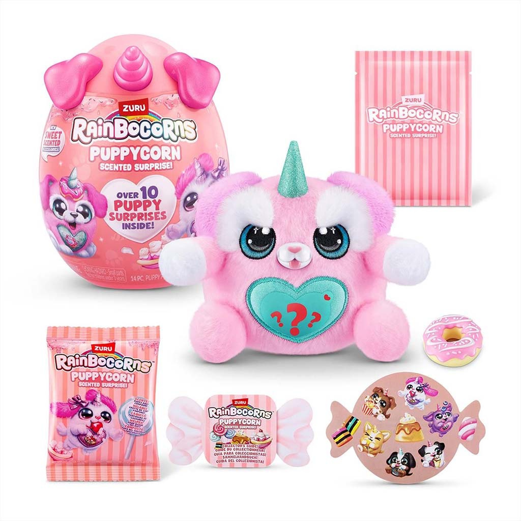 imagen de Rainbocorns: Pocket Puppycorn sorpresa perrito de peluche aromático en varias versiones 1ud 10