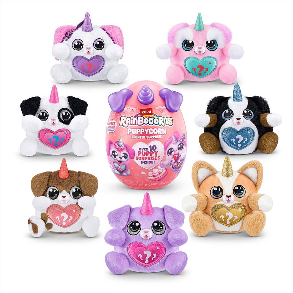 imagen de Rainbocorns: Pocket Puppycorn sorpresa perrito de peluche aromático en varias versiones 1ud 2