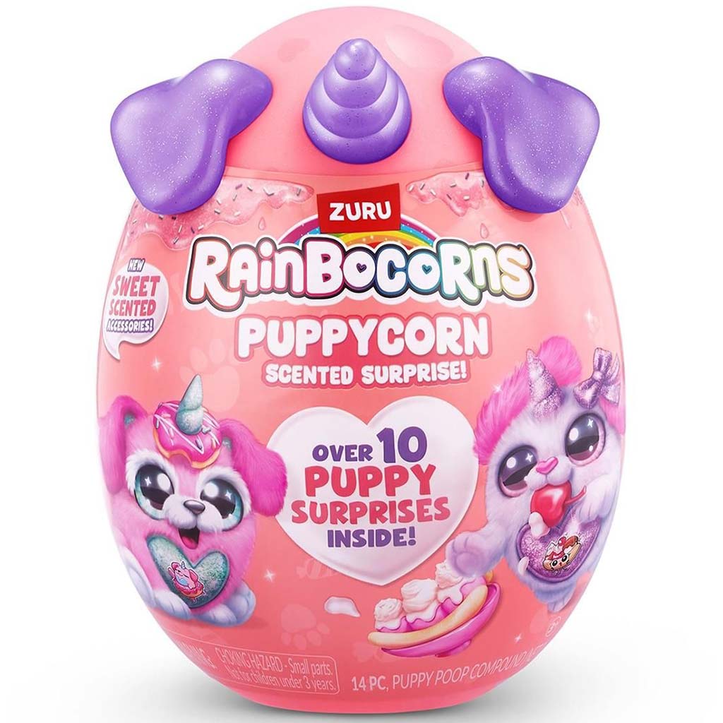 imagen de Rainbocorns: Pocket Puppycorn sorpresa perrito de peluche aromático en varias versiones 1ud 1