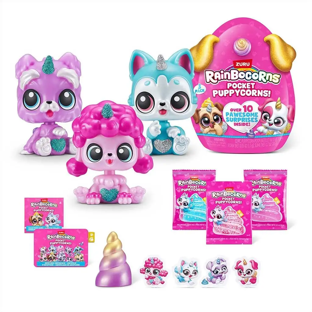 imagen de Rainbocorns: Pocket Puppycorn sorpresa perrito en varias versiones 1ud 5