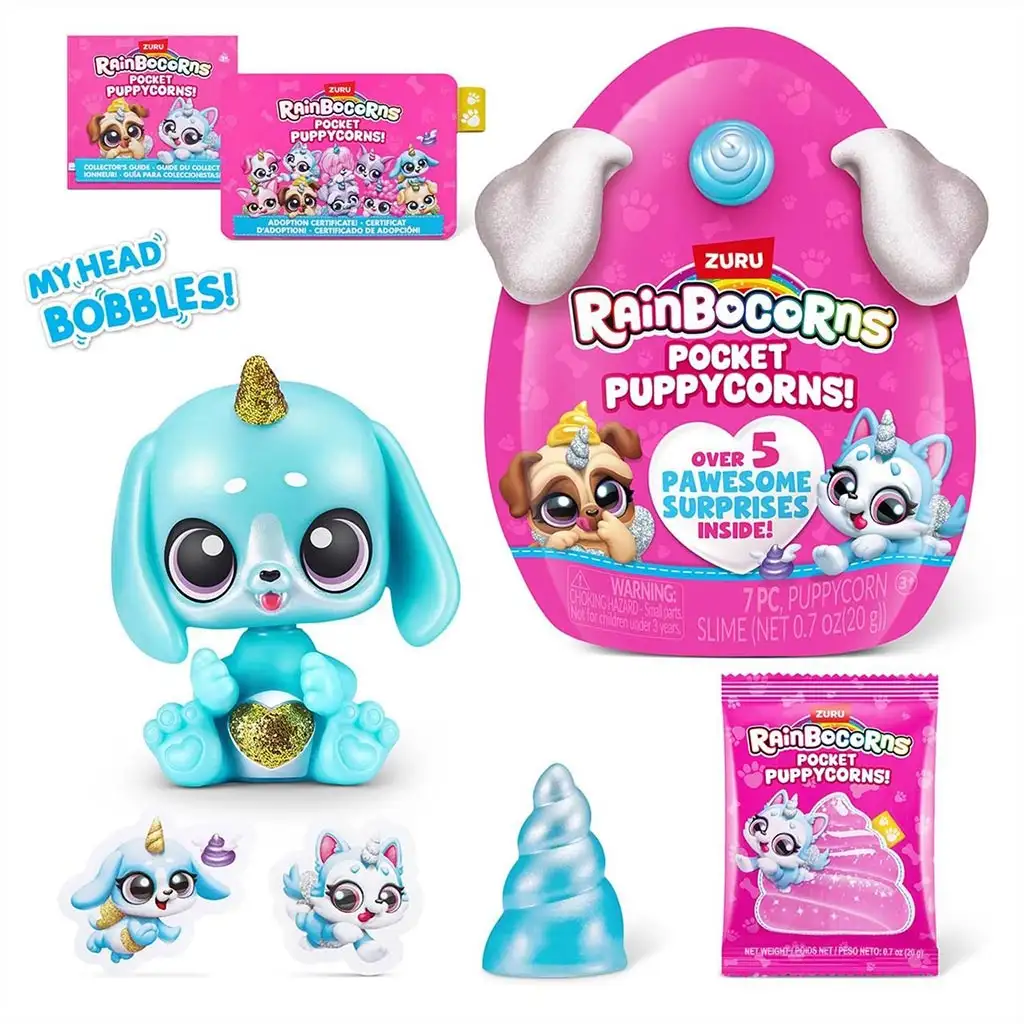 imagen de Rainbocorns: Pocket Puppycorn sorpresa perro en varias versiones 1ud 4