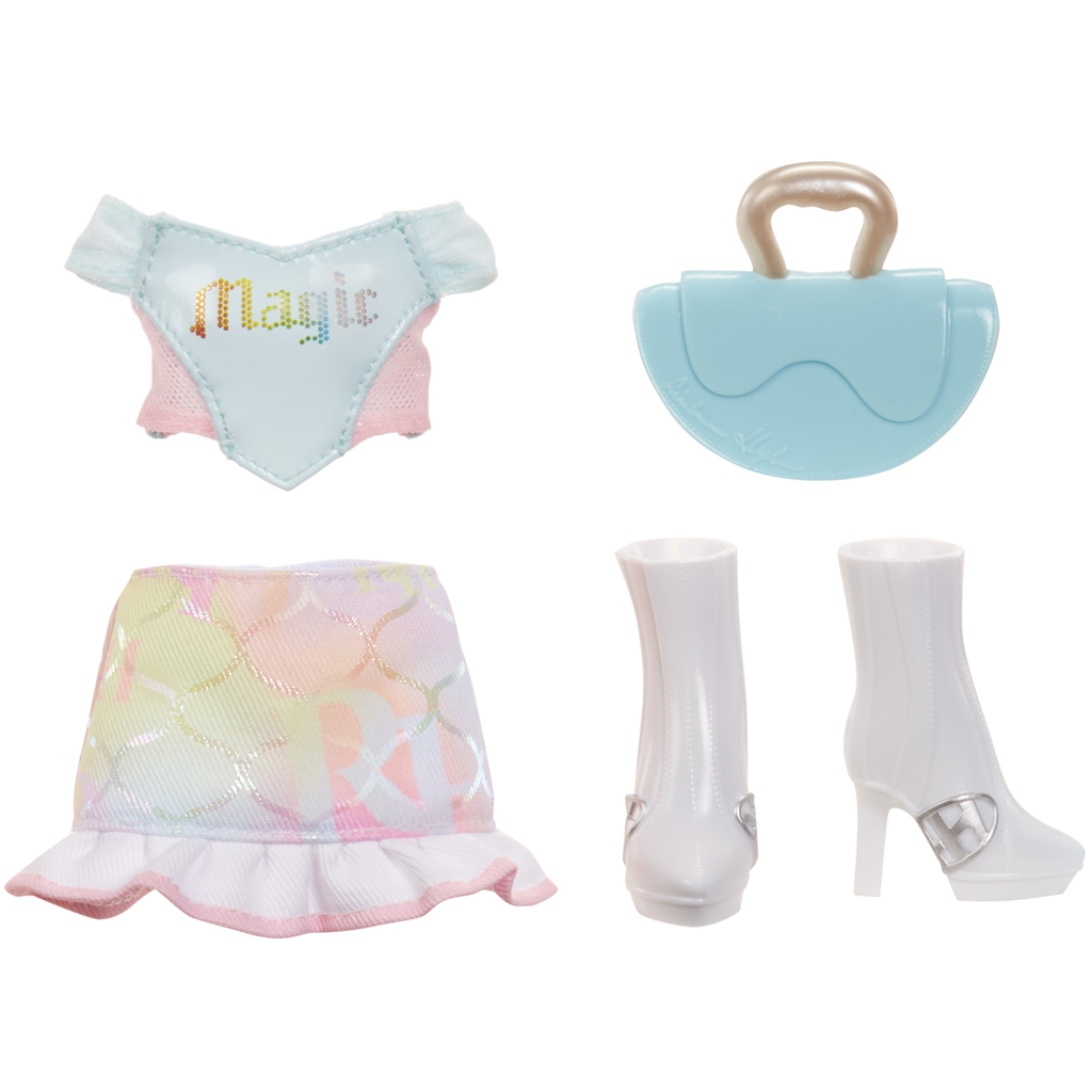 imagen de Rainbow High: Mi Estilo de Moda Amaya Raine muñeca de moda con accesorios 3