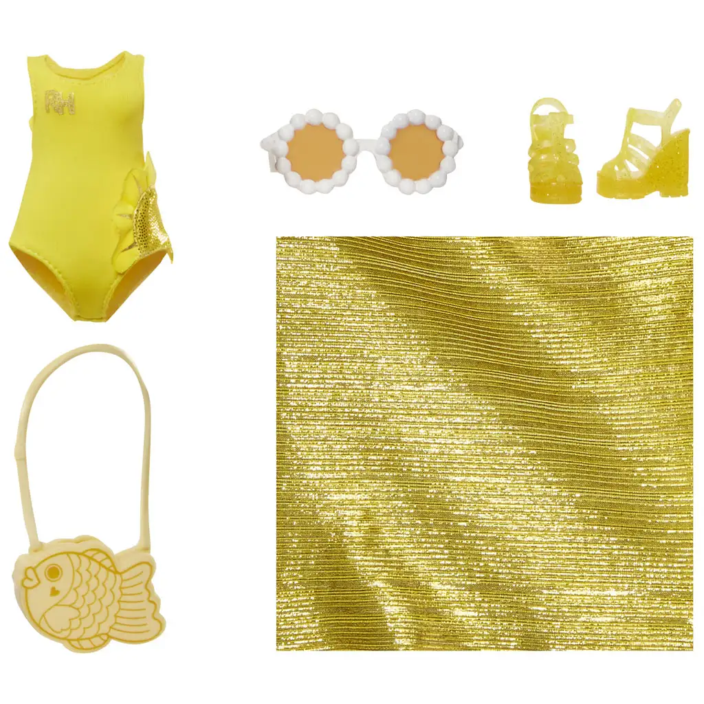 imagen de Rainbow High: Muñeca de moda de playa Sunny 3