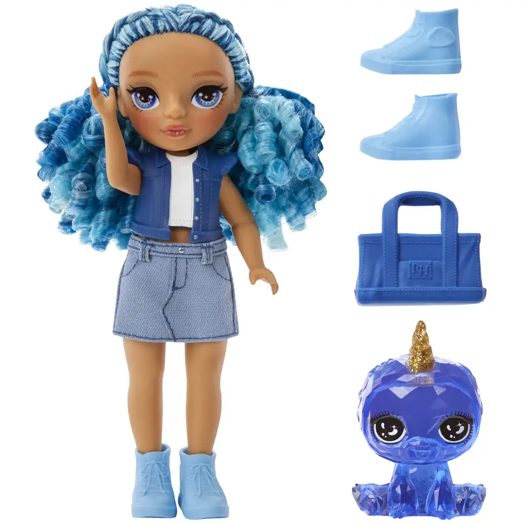 imagen de Rainbow High: Muñeca hermana Sapphire con accesorios 2
