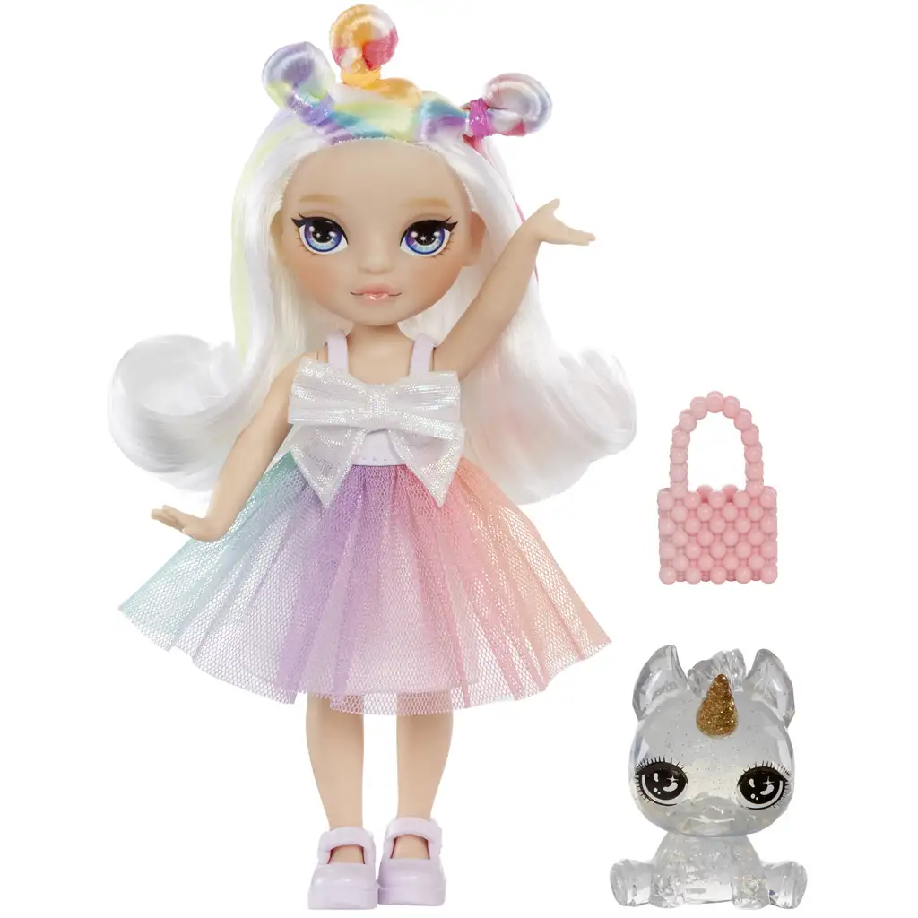 imagen de Rainbow High: Muñeca Opal hermanita con accesorios 2