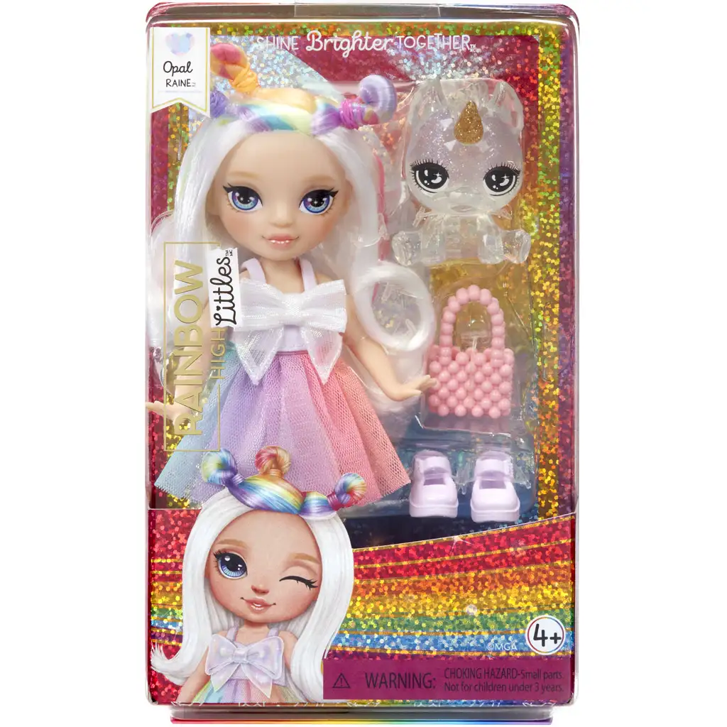 imagen de Rainbow High: Muñeca Opal hermanita con accesorios 1