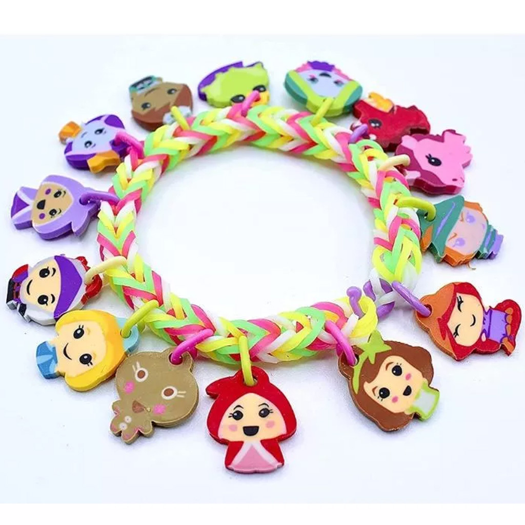 imagen de Rainbow Loom: Happy Loomi-Pals - Pulseras de goma de hadas 3