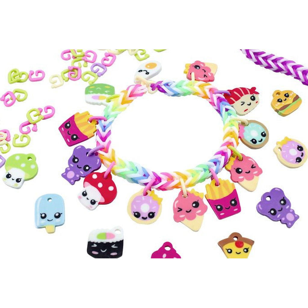 imagen de Rainbow Loom: Happy Loomi-Pals – Set de creación de pulseras de golosinas 2