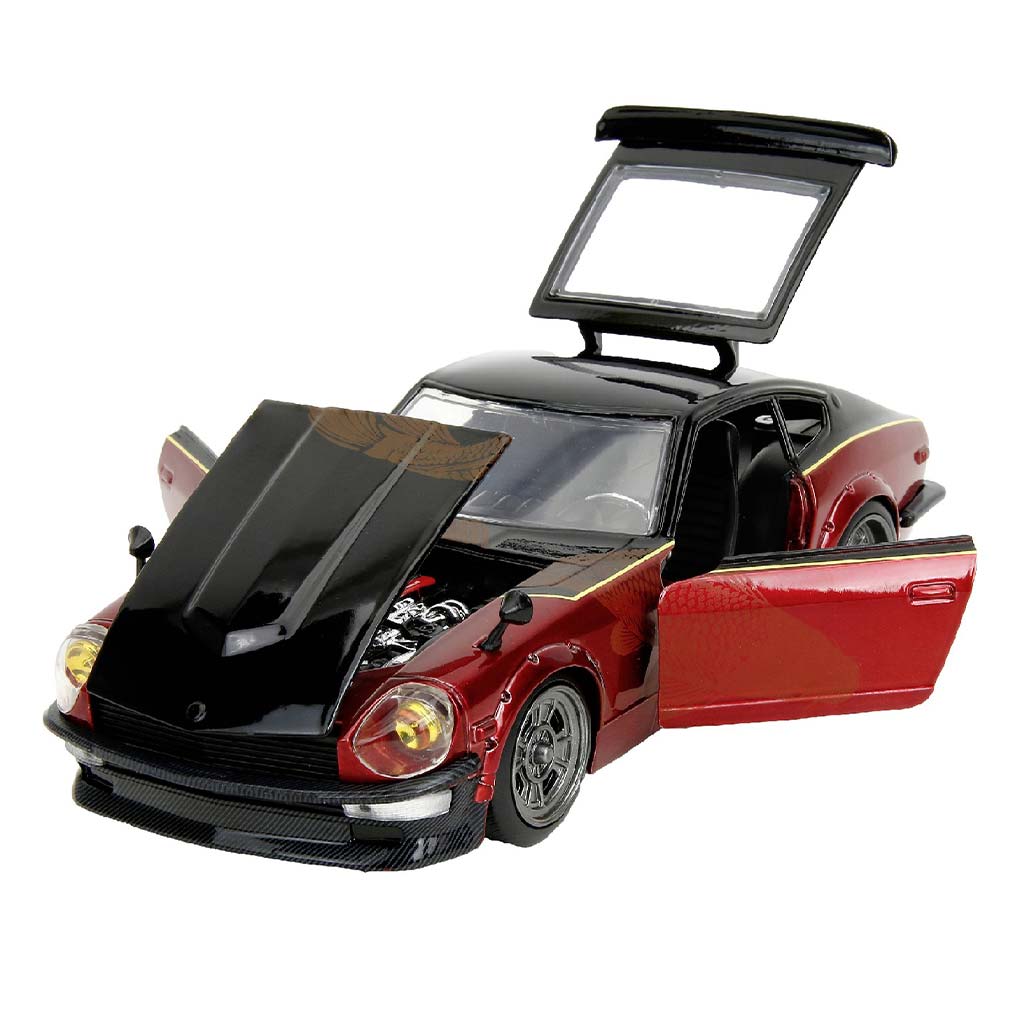 imagen de Rápido y Furioso: Datsun de 1972 (F10) modelo de coche de metal 1/24 - Jada Toys 3