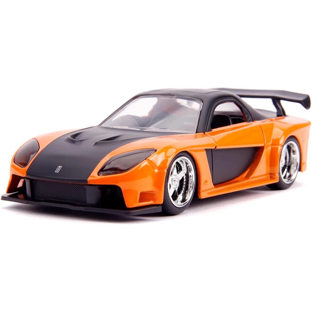 imagen de Rápido y Furioso: Legacy Series Han’s Mazda RX-7 & Heist Honda Civic set de modelos de coches de metal 1/32 - Jada Toys 3