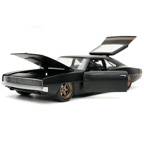imagen de Rápido y Furioso: modelo de coche 1968 Dodge Charger Widebody 1/24 - Simba Toys 6