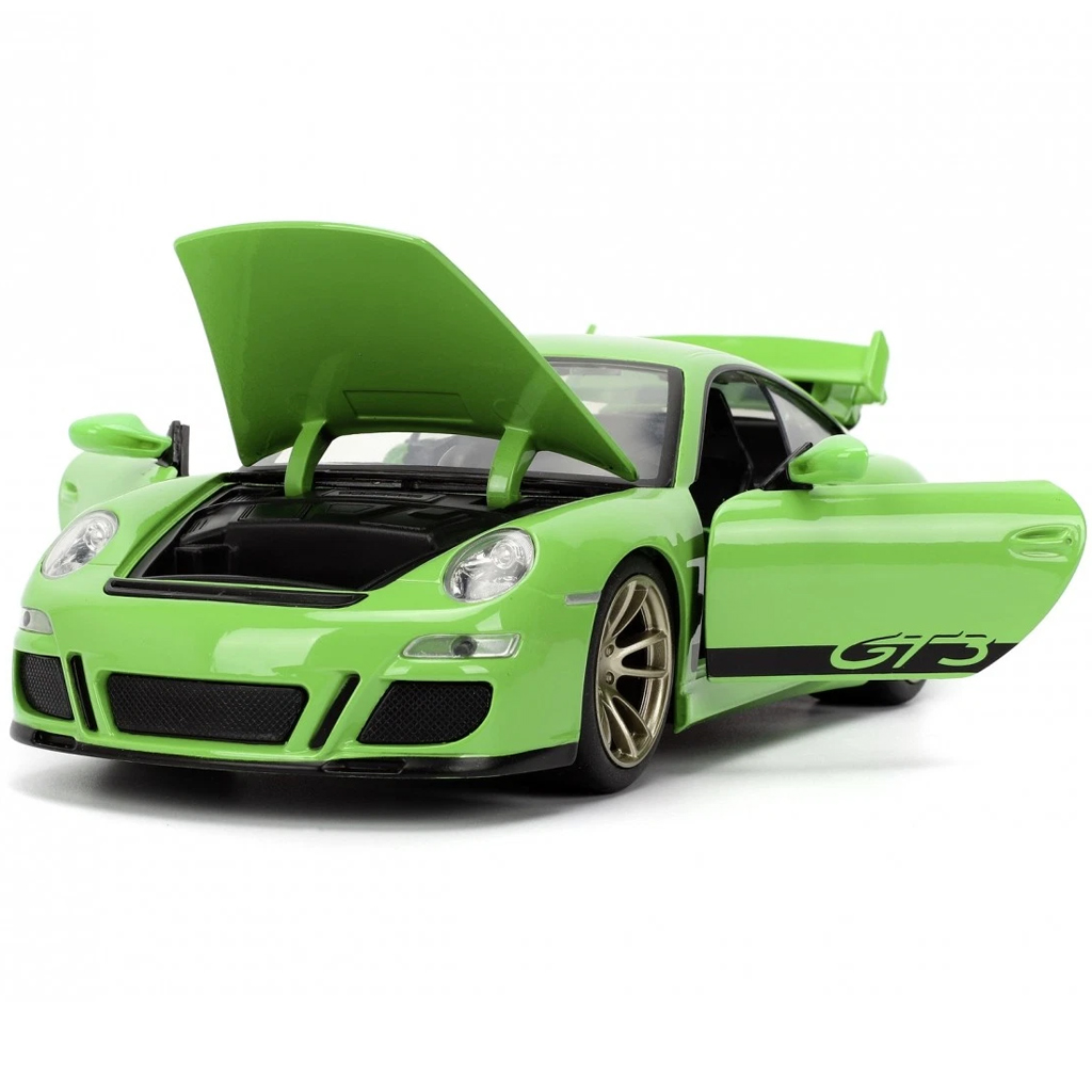 imagen de Rápido y Furioso: modelo de coche de metal Porsche 911 GT3 1/24 - Jada Toys 3