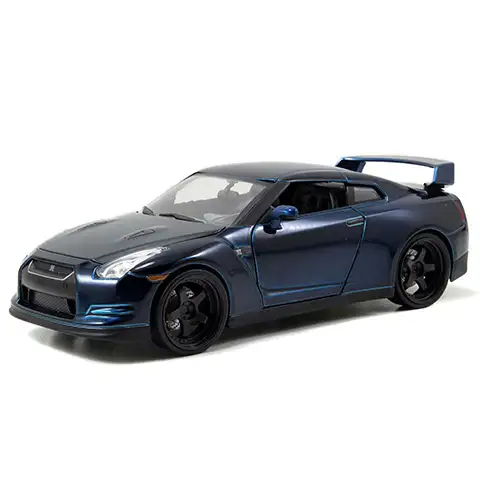 imagen de Rápido y Furioso: Nissan GT-R de Brian (R35) modelo de coche 1/24 - Simba Toys 2