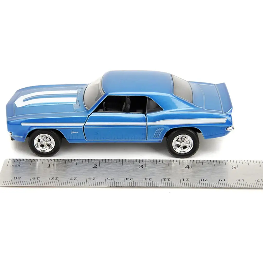 imagen de Rápido y Furioso: Paquete de 2 coches 1969 Chevrolet Camaro y 1968 Dodge Charger Widebody a escala 1/32 - Jada Toys 2