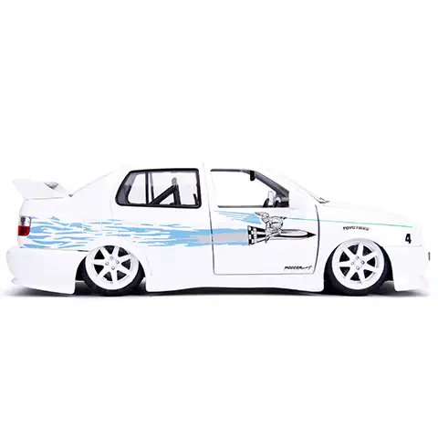 imagen de Rápido y Furioso: Volkswagen Jetta de Jesse modelo de coche de metal 1/24 - Simba Toys 3