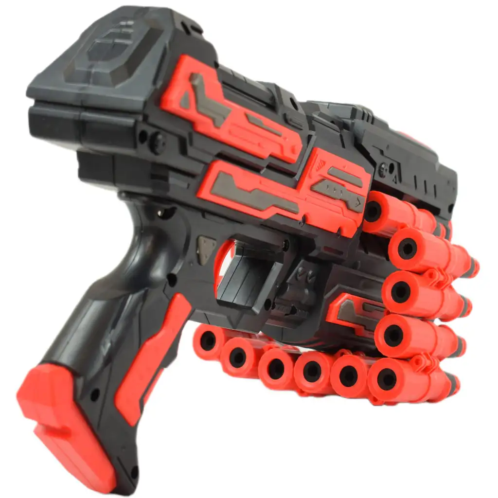 imagen de Rattle Belt Track Pro: Arma de espuma con cargador y balas con un alcance de 18 metros 2