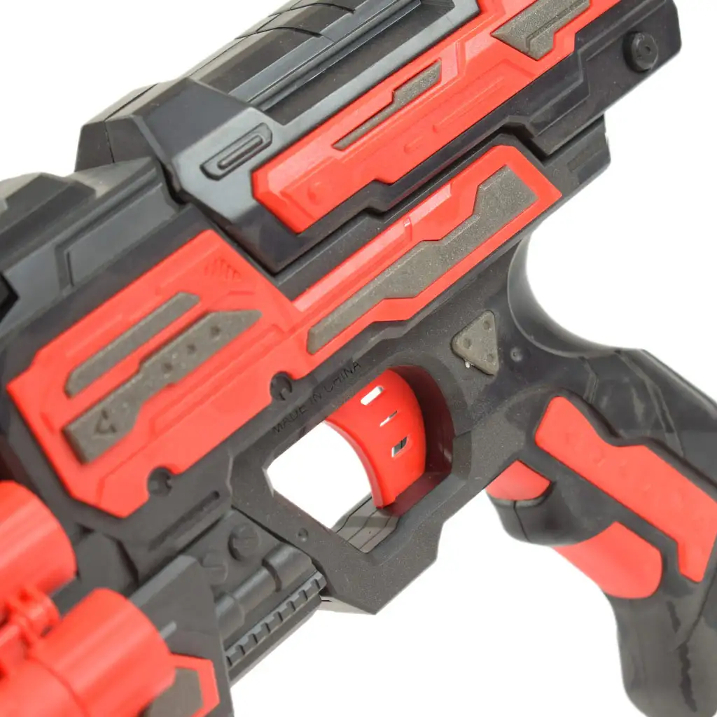 imagen de Rattle Belt Track Pro: Arma de espuma con cargador y balas con un alcance de 18 metros 6