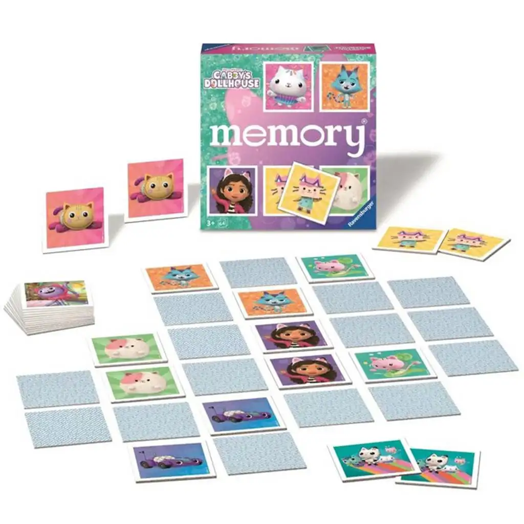 imagen de Ravensburger: Juego de memoria de la casa de muñecas Gabi 2