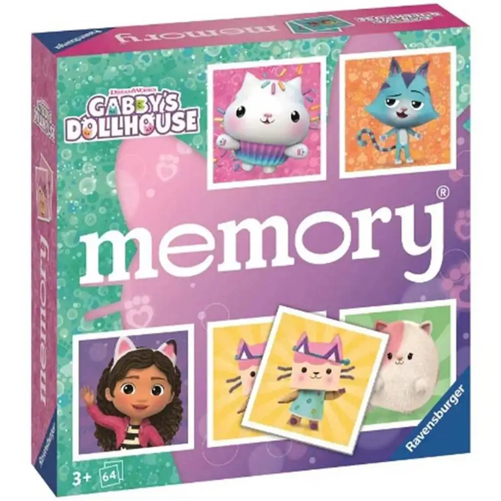 imagen de Ravensburger: Juego de memoria de la casa de muñecas Gabi 1