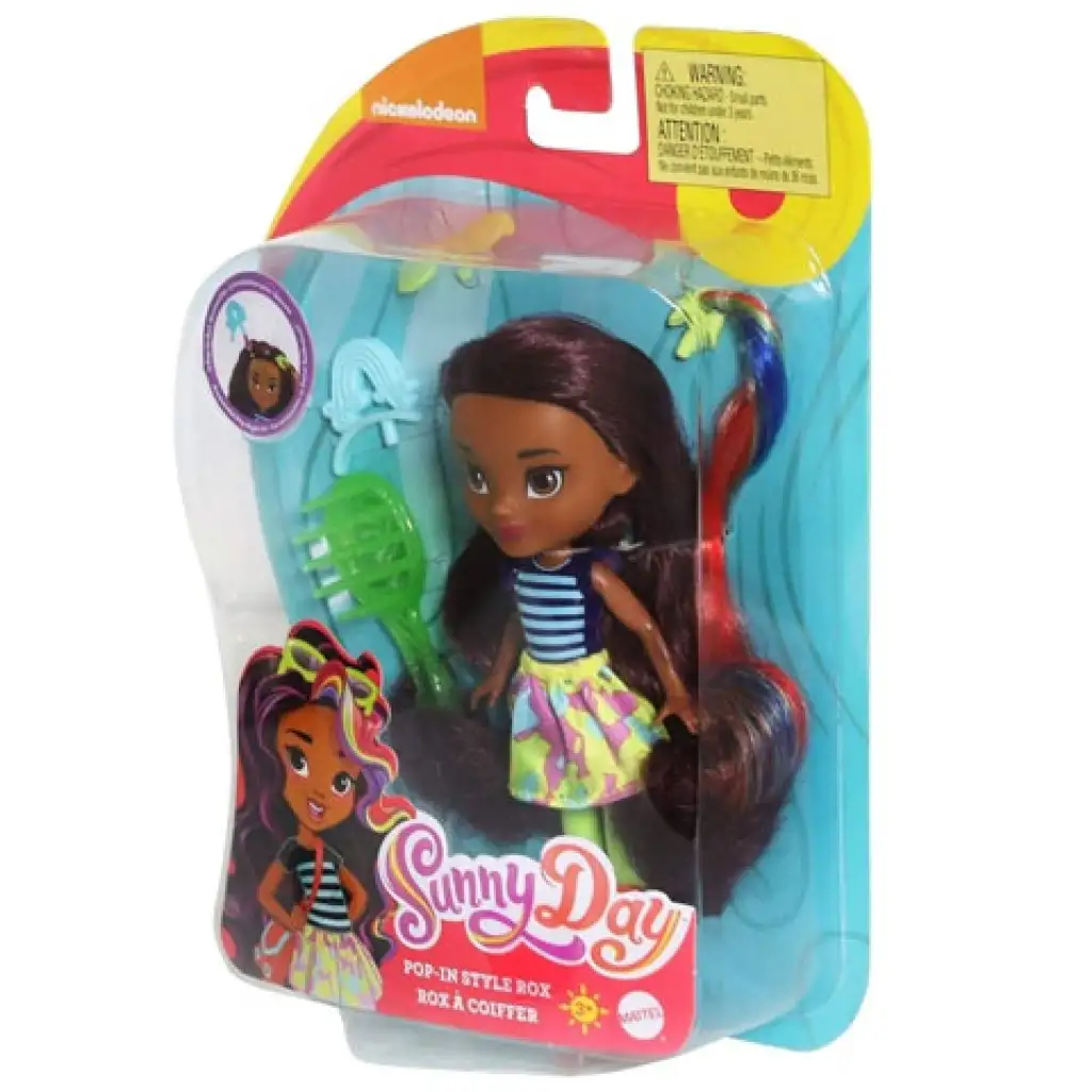imagen de Rayo de sol: muñeca Rox con accesorios 15cm - Mattel 1