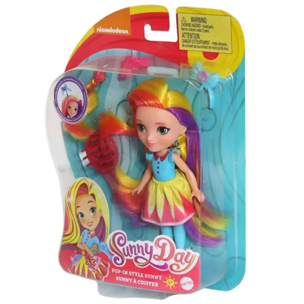 imagen de Rayo de sol: muñeca Sunny con accesorios 15cm - Mattel 1