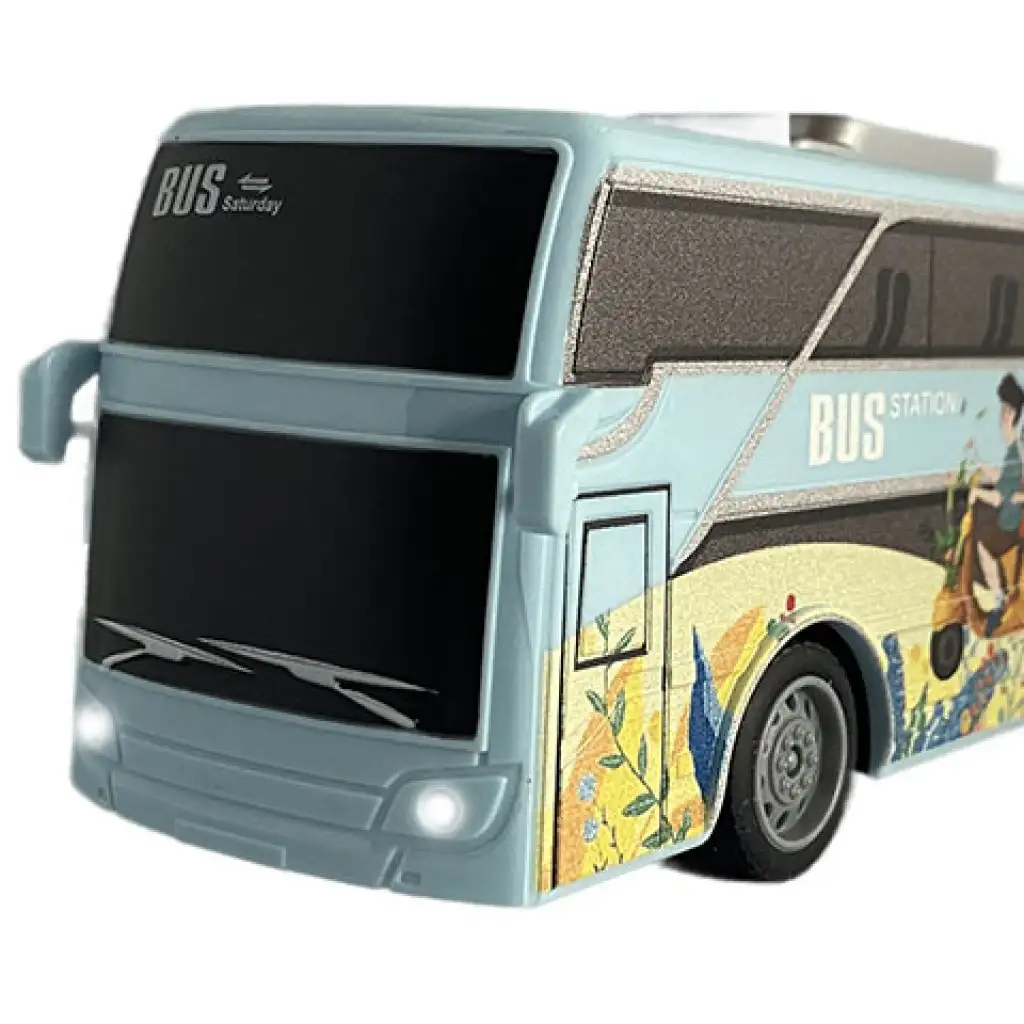imagen de RC Autobús de Ciudad Travel Holiday con Control Remoto y Luz 27MHz a Escala 1/32 25cm 2