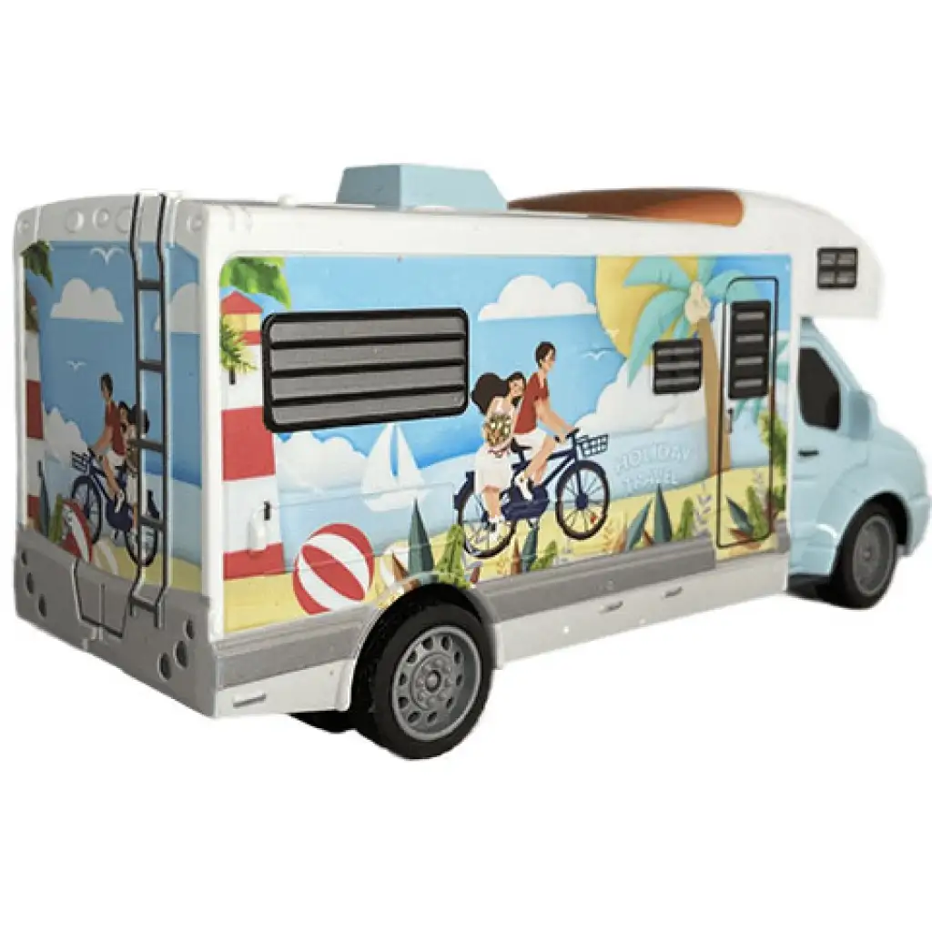 imagen de RC Autocaravana de Viaje Holiday Control Remoto con Luz 27MHz 1/32 de Escala 20cm 2