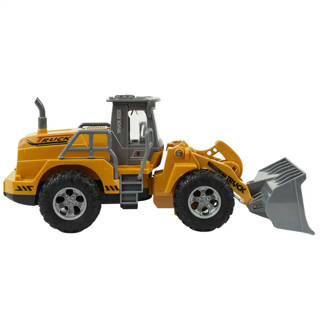 imagen de RC Bulldozer teledirigido con efectos de luz 1/30 de escala 22cm 2